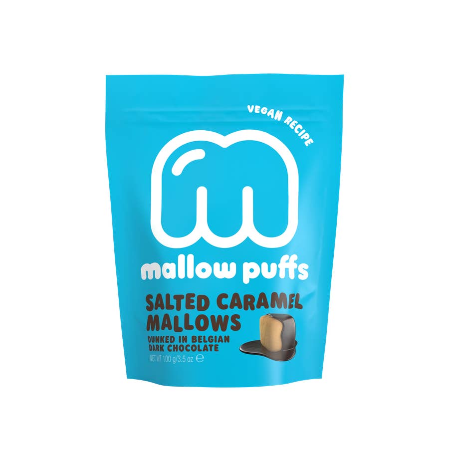 Chocolate Covered Salted Carmel Mallow Puffs