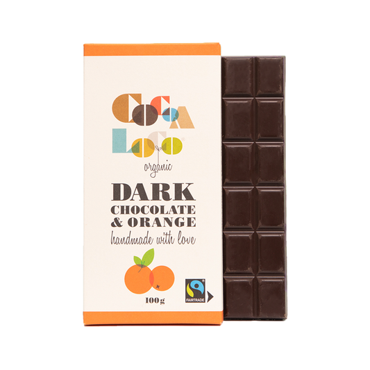 Dark Chocolate & Orange Chocolate Bar