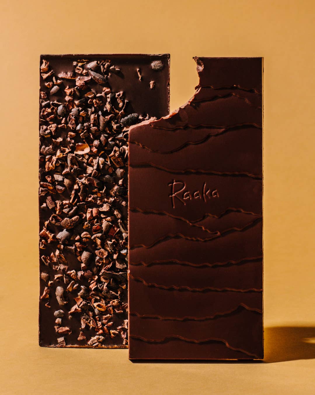 Maple & Nibs 75% Chocolate Bar